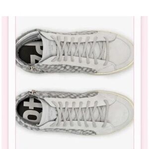 P448 Hi Top Skate W sneakers 36 Suede/bobble wool Italian made